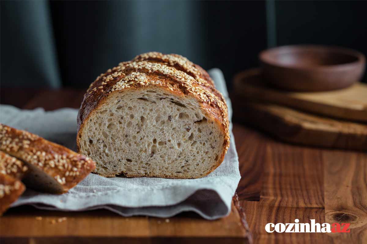 Pão Integral Caseiro De Liquidificador Cozinha Az