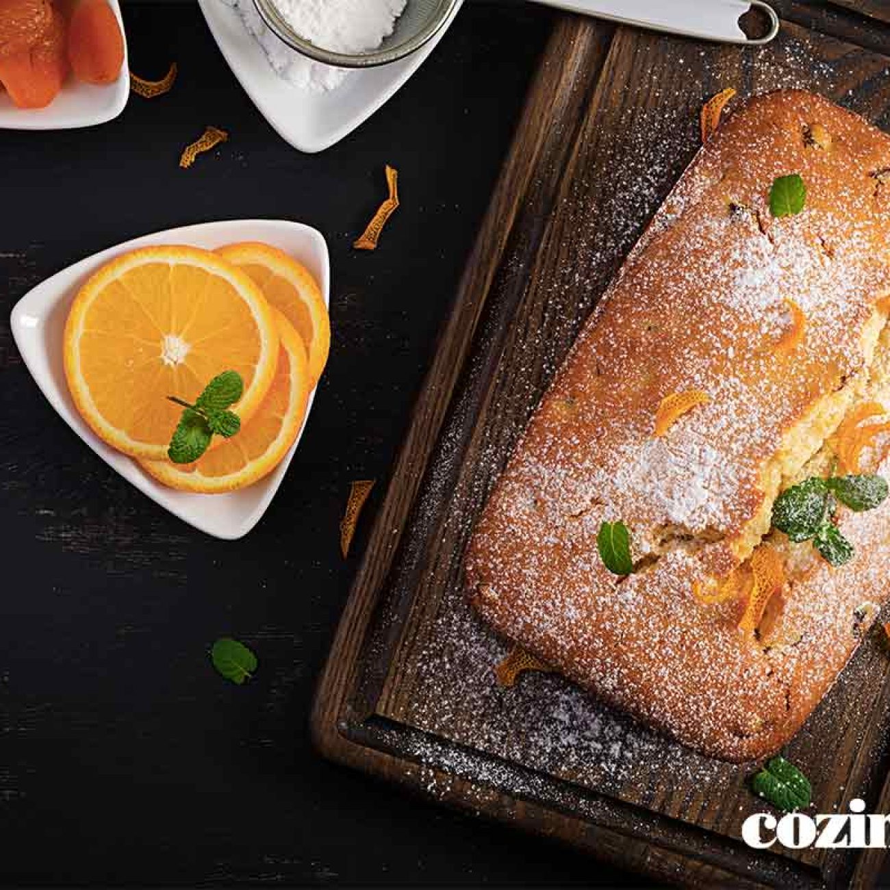 Bolo de Laranja de Liquidificador