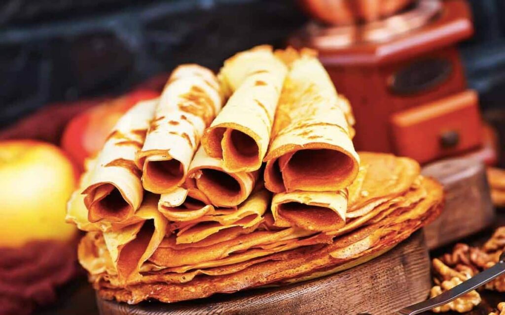 massa de panqueca simples
