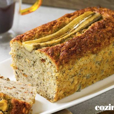 Bolo integral de banana