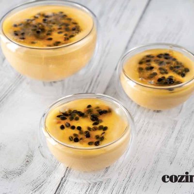 mousse de maracujá