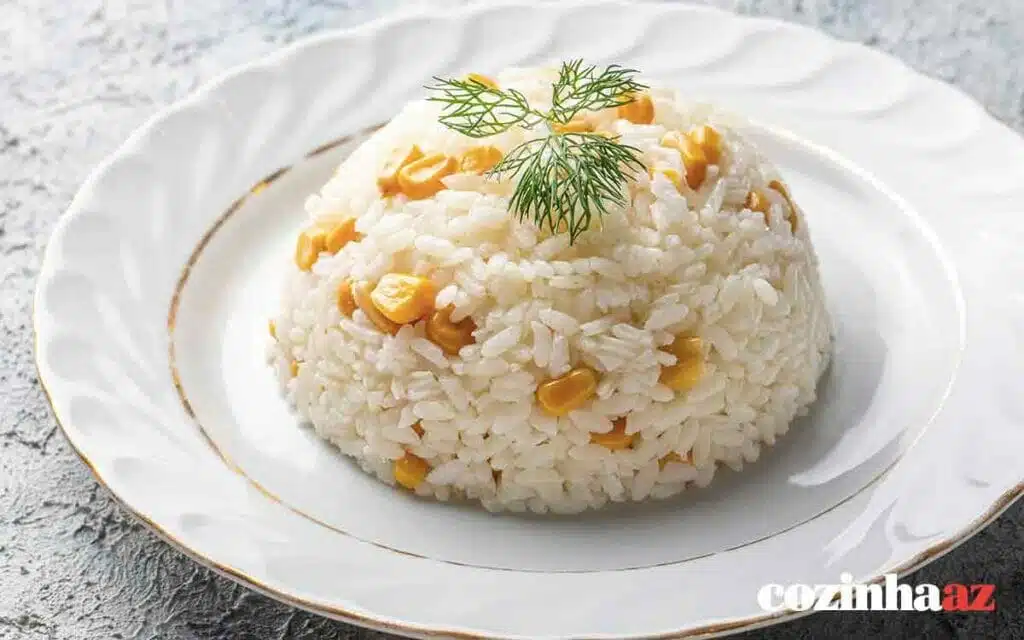 Arroz com vegetais