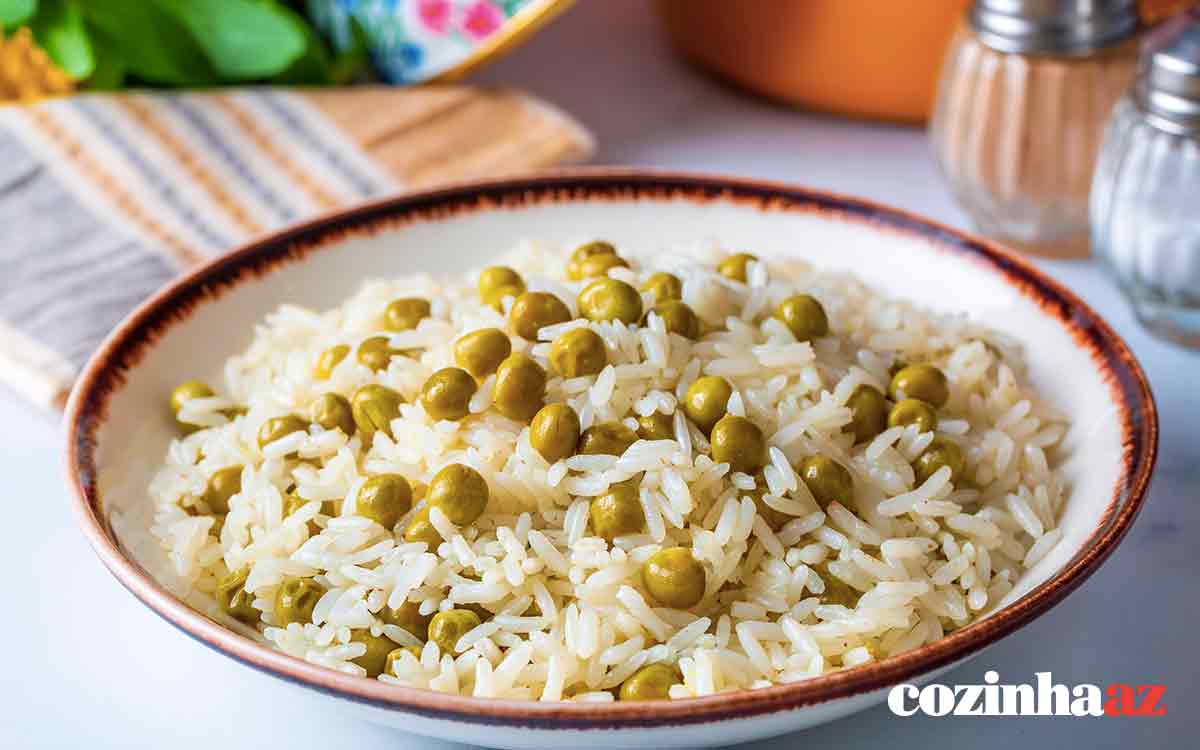 Arroz com vegetais