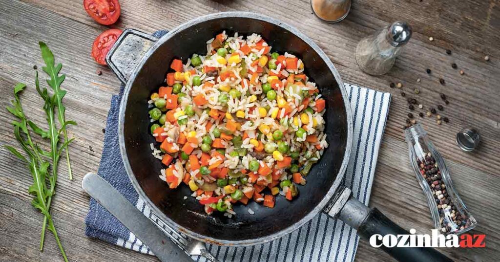 arroz à grega