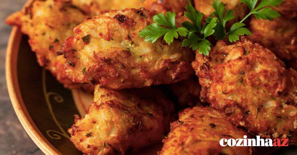 bolinho de arroz de air fryer