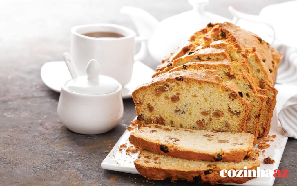 bolo de passas