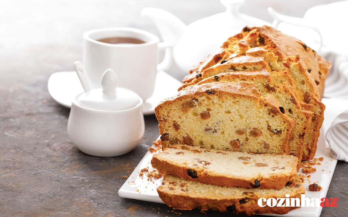 bolo de passas