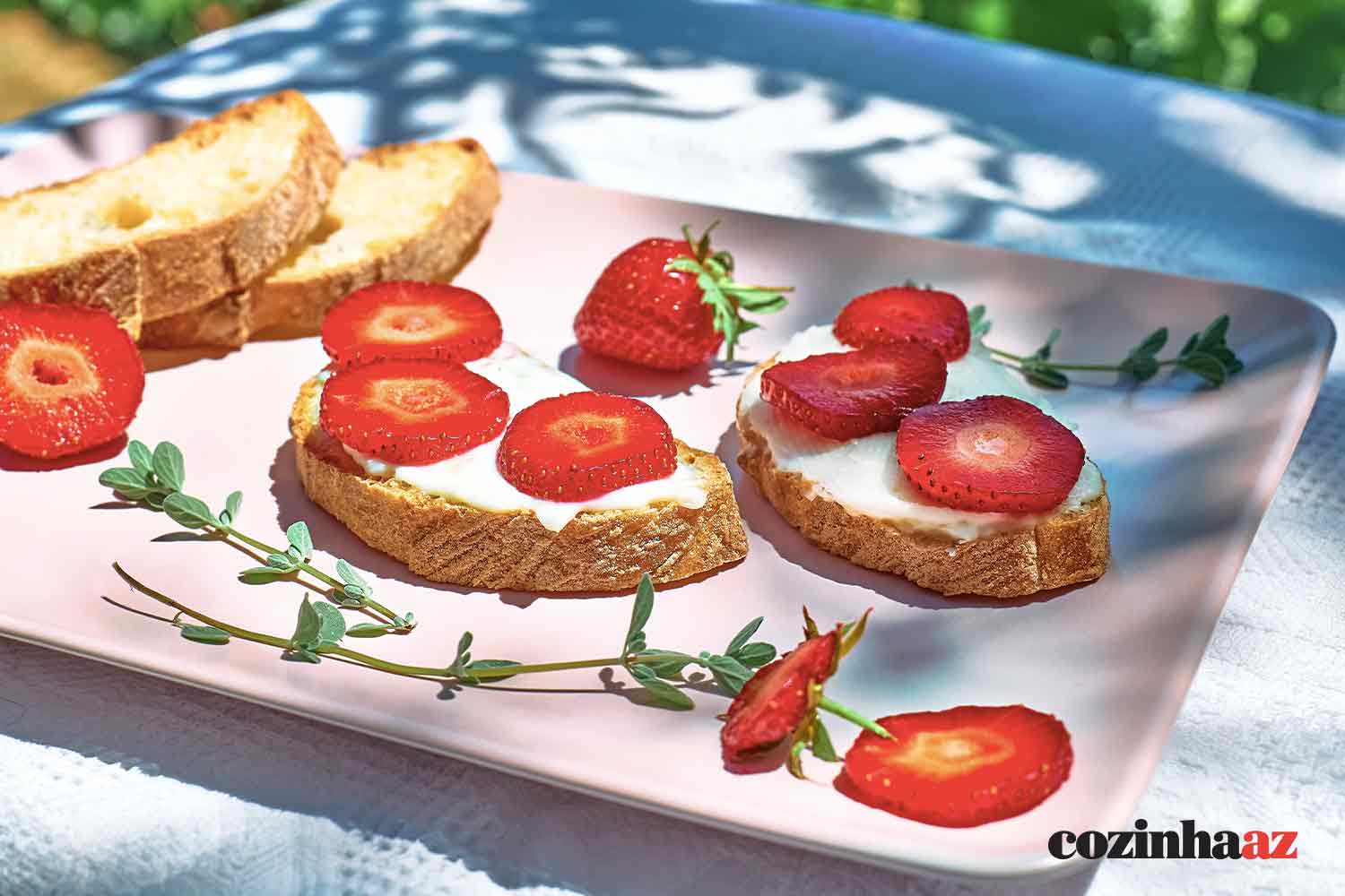 receita de brusqueta