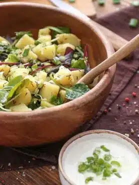 salada de batatas