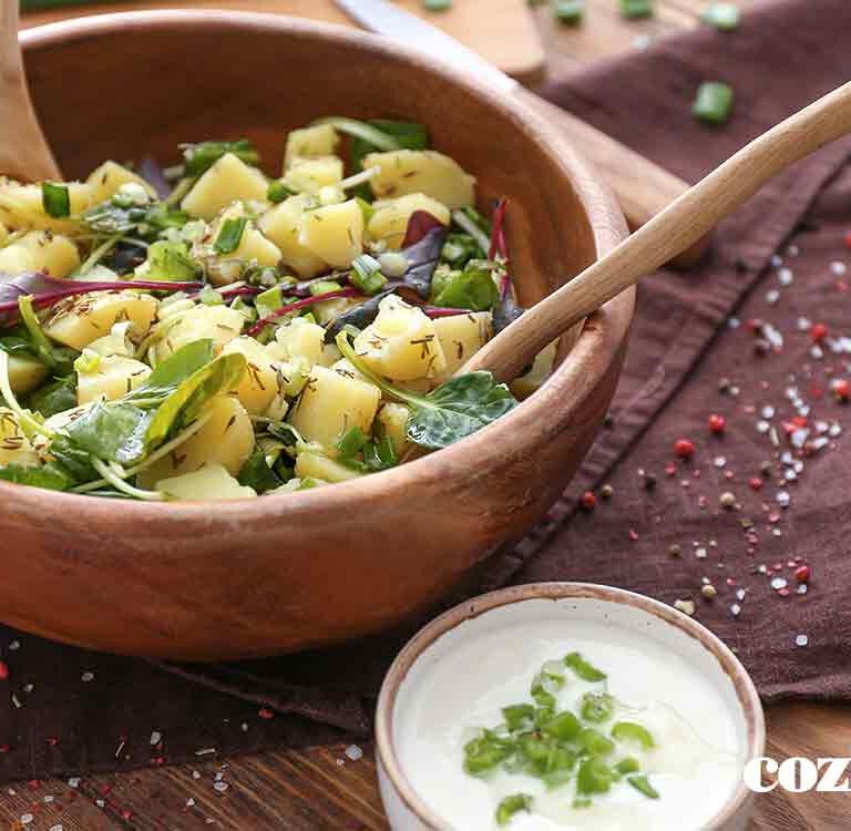 salada de batatas