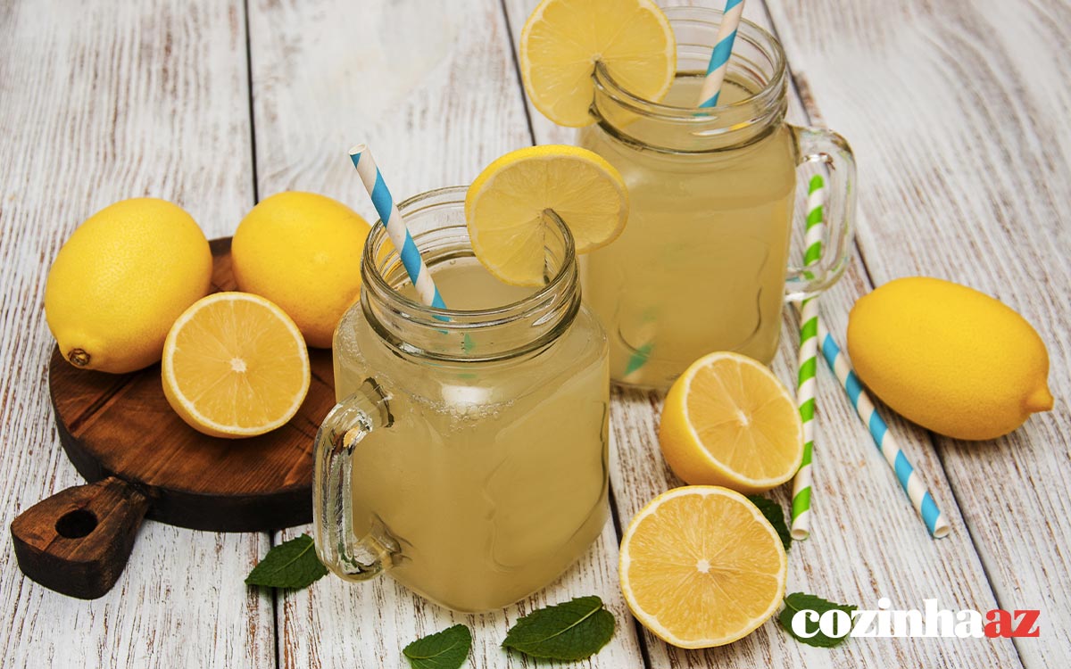 Suco de couve com limão