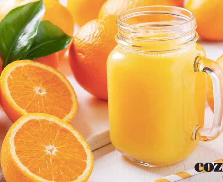 suco de inhame com laranja