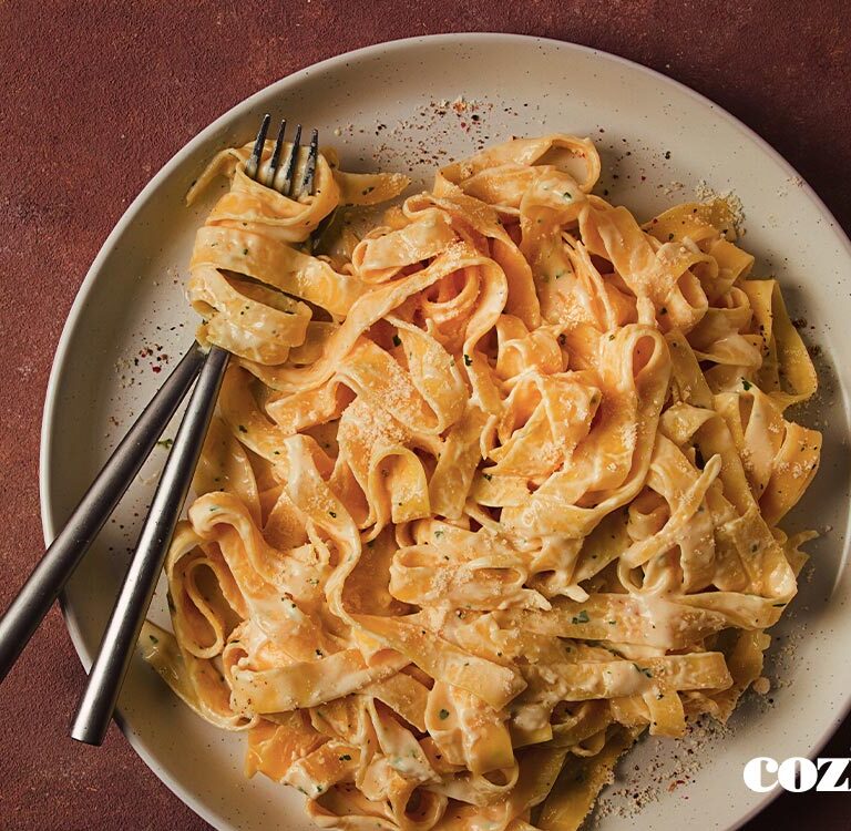Macarrão Tagliatelle ao molho de limão