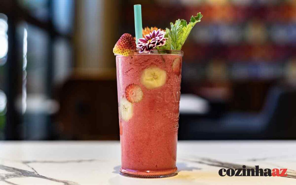 vitamina de morango