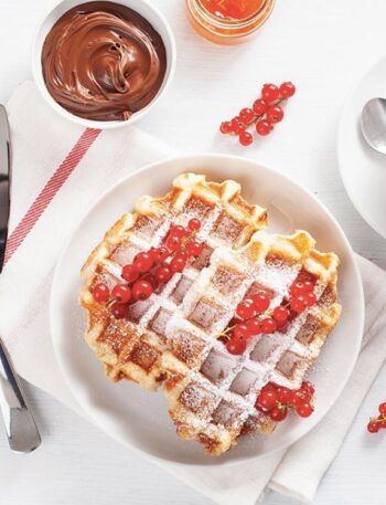 waffle de liquidificador