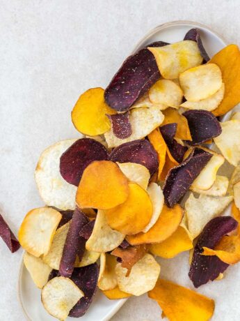 chips de batata-doce