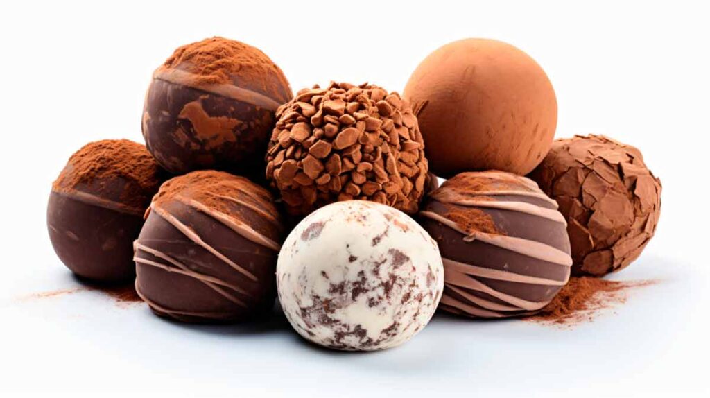 trufa de chocolatae