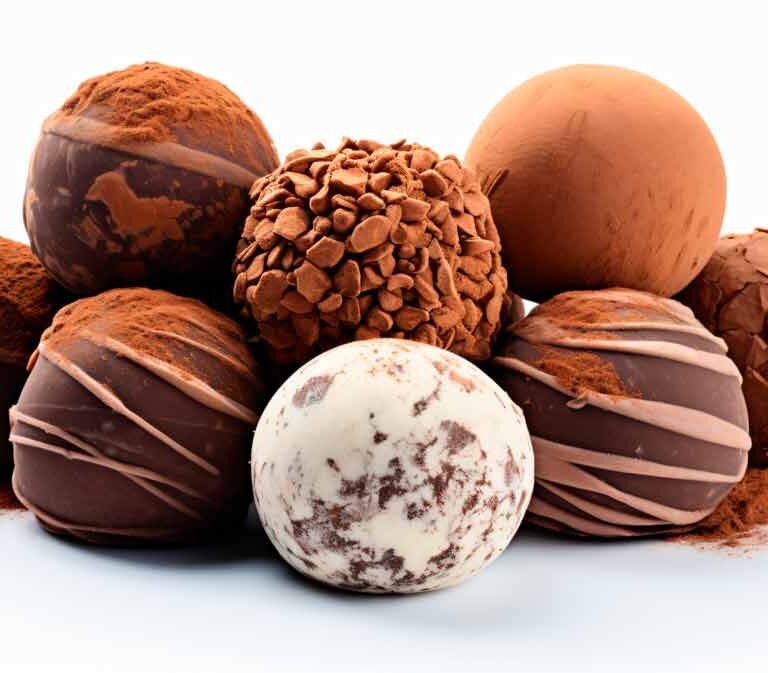 trufa de chocolate