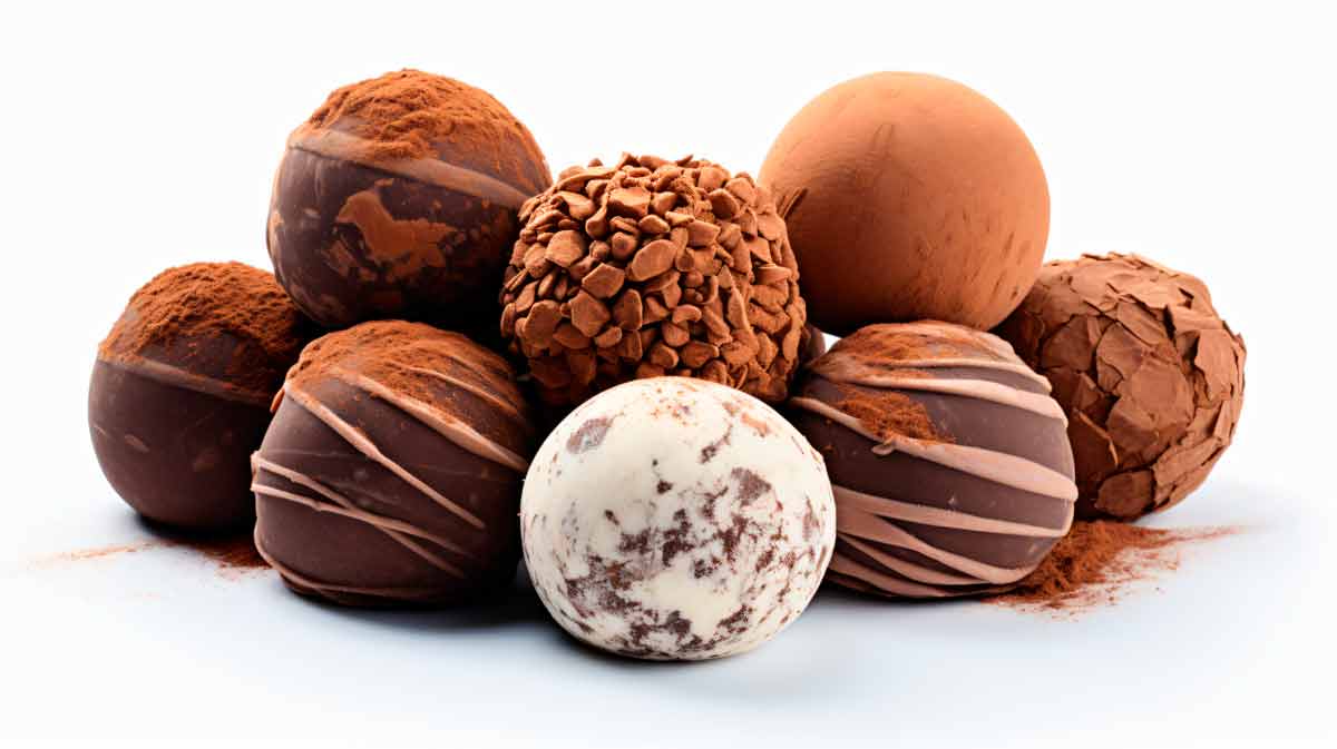 trufa de chocolatae