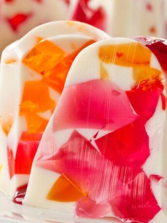 gelatina colorida