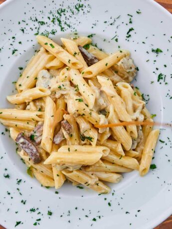 Macarrão Penne ao Molho Rosé