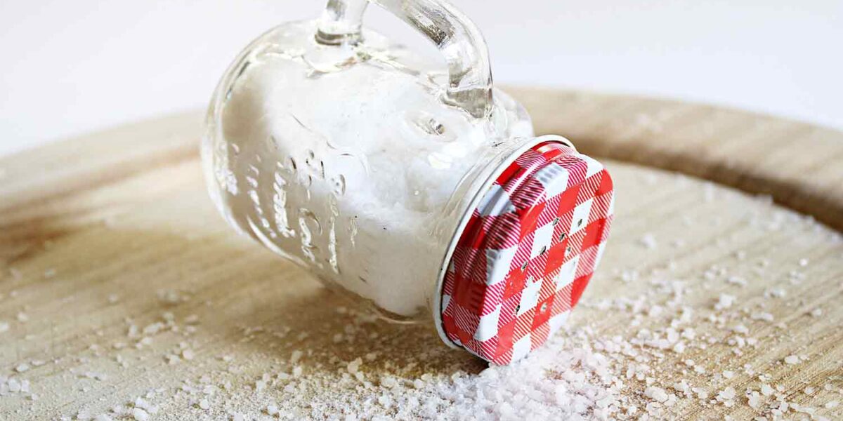 Remover o excesso de sal dos alimentos