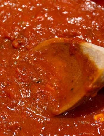 molho de tomate caseiro