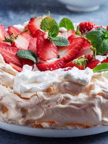 Pavlova de Frutas Vermelhas