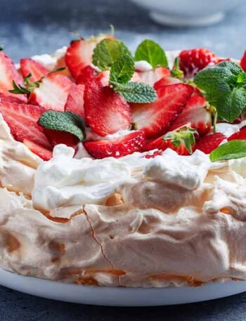 Pavlova de Frutas Vermelhas