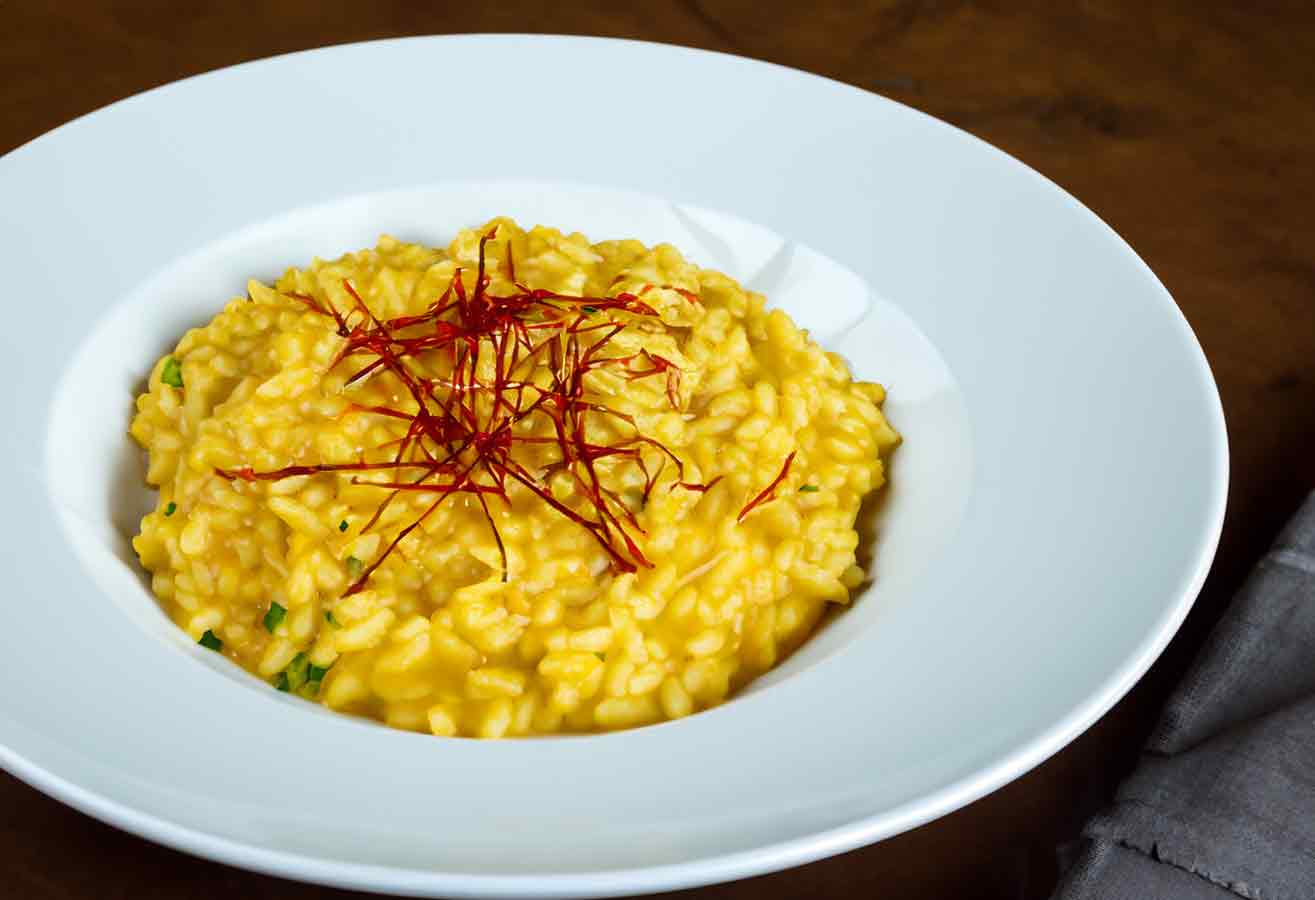 Risoto de Açafrão